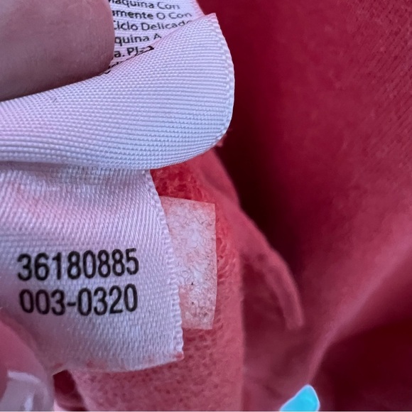 Time and Tru High-Low Hem Crewneck Sweatshirt Women's Size 3XL Pullover Orange - Picture 7 of 8